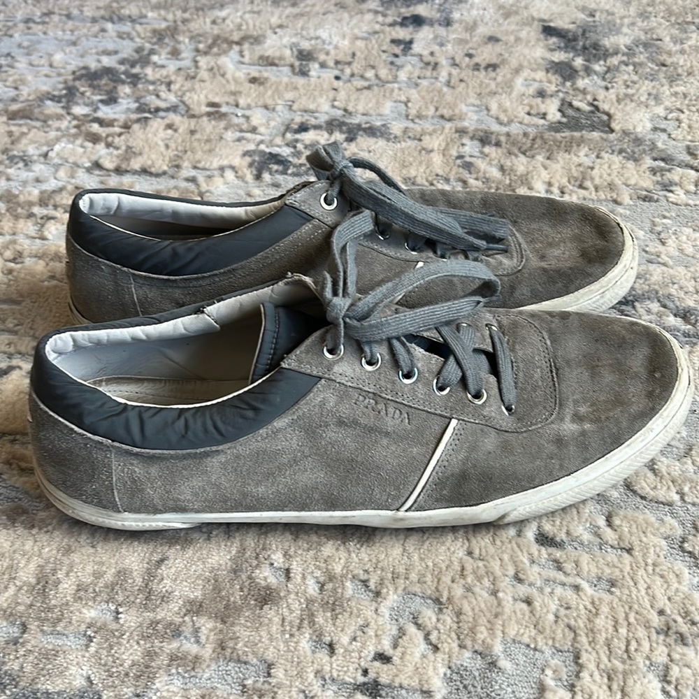 Mens prada used sneakers size 10